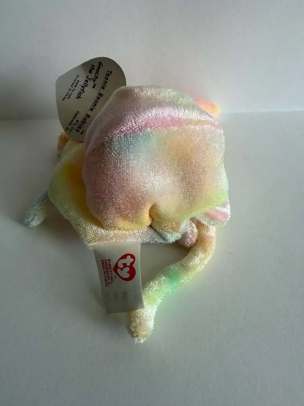 Ty Teenie Beanie Babies Goochy the Jellyfish Plush